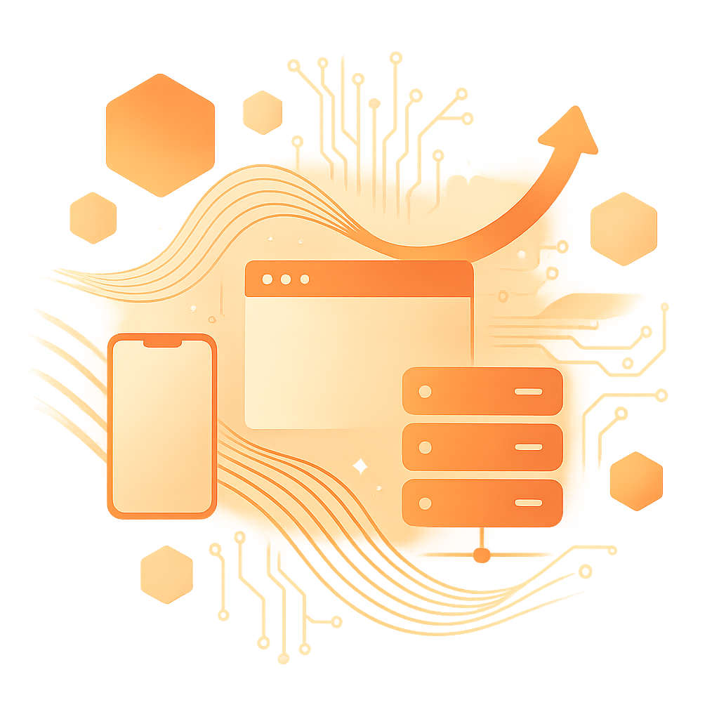 Digital Transformation Illustration